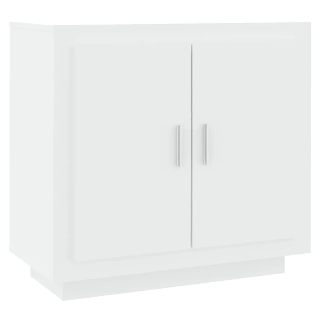 Credenza Bianca Legno Octo1124243 - Vetrina Moderna 80x40x75 cm - 2