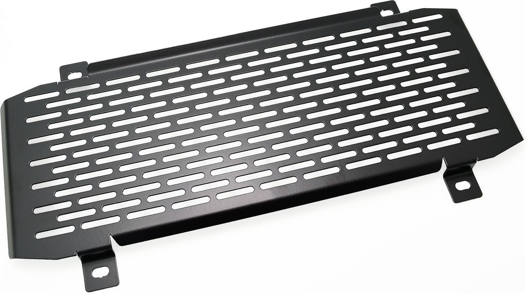 ZIEGER Kühlerabdeckung kompatibel mit Kawasaki Z650 schwarz