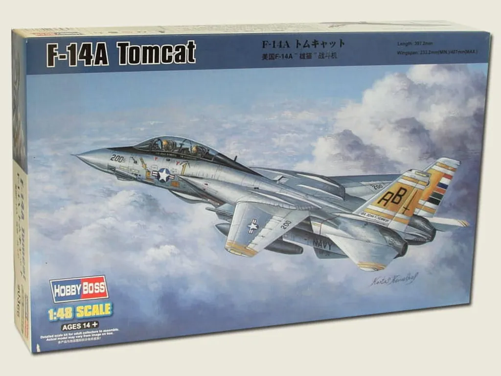 F-14A Tomcat 1/48 Hobby Boss 80366 : Maquette aux Détails Authentiques