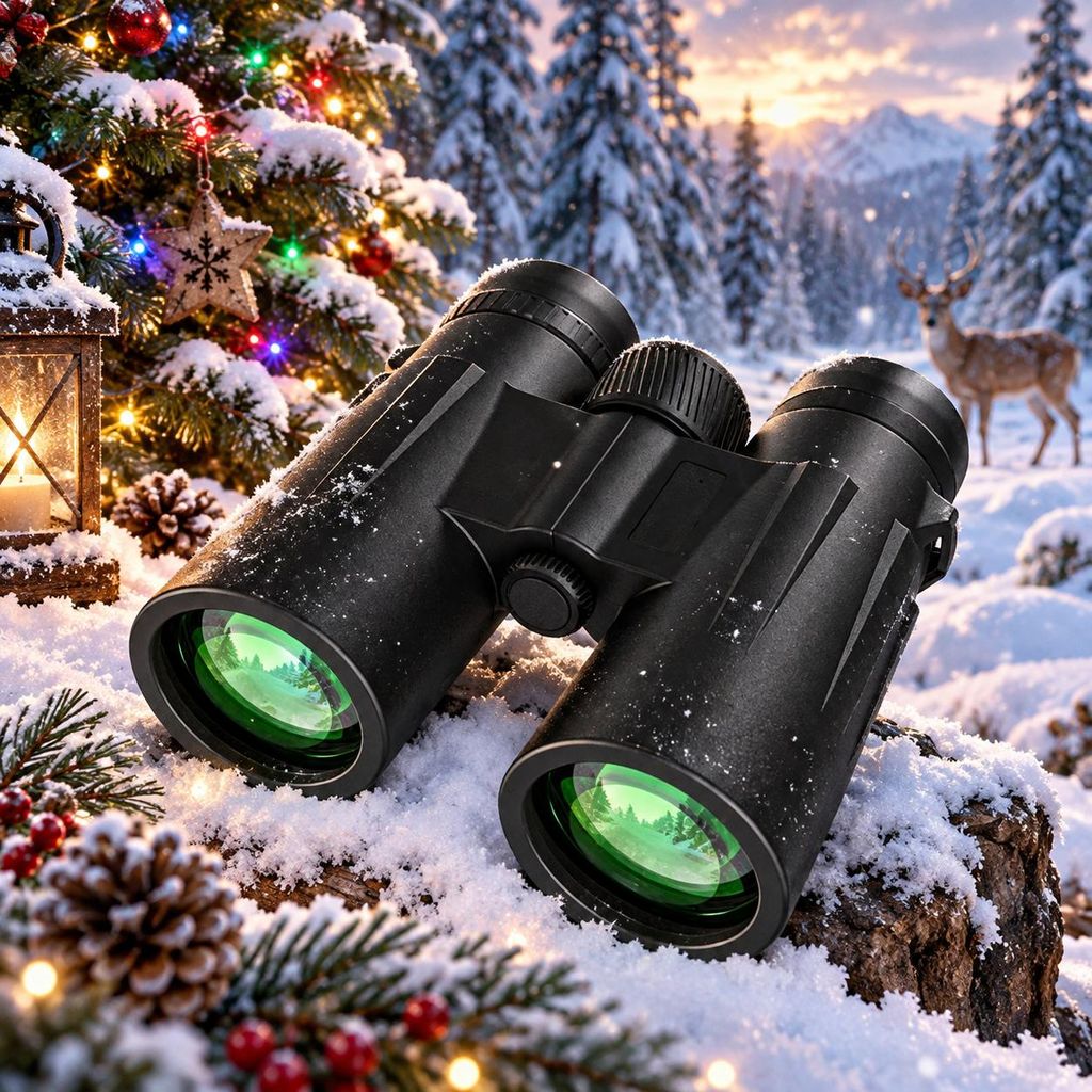Hochleistungsfernglas 10x42 HD für Erwachsene kompakt mit Produktbild 