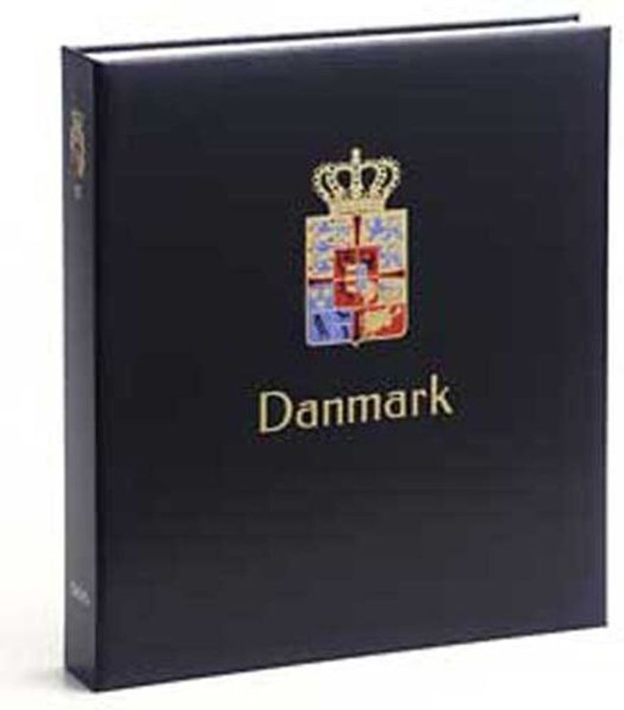 DAVO 2743 Luxus Leerbinder Briefmarkenalbum Dänemark III