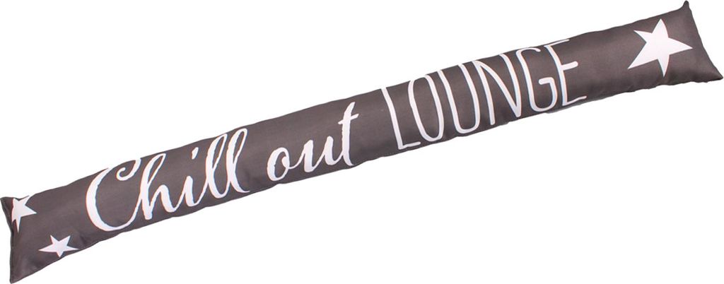 heimtexland Zugluftstopper Windstopper Fensterdeko Kissen Türdichtung Fensterdichtung trendig bedruckt mit 46% Sandfüllung OPTIMALE ABDICHTUNG...