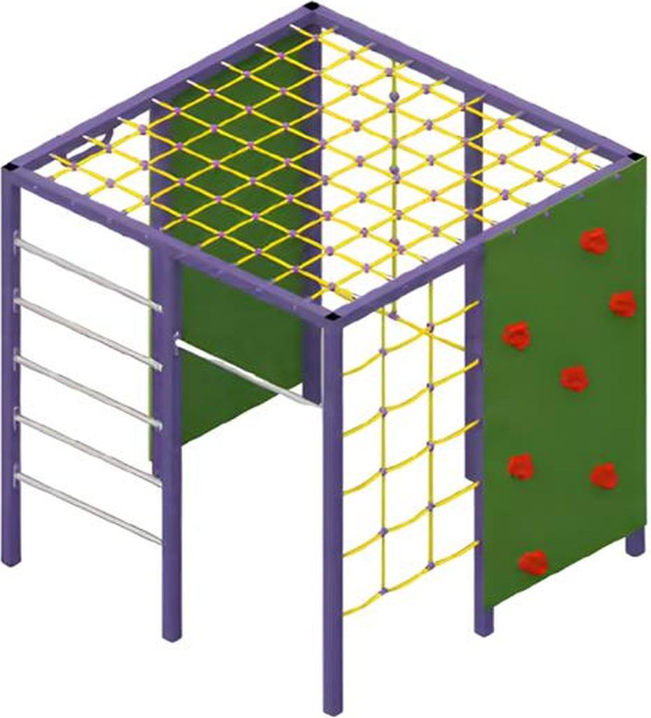 Spielplatz Kletterspielplatz Multifunktions Sechseck Freiluftspielplatz Kinder
