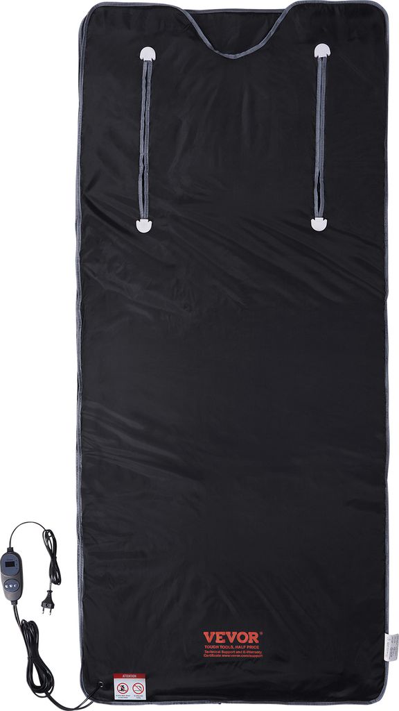 VEVOR 390W Infrarot Saunadecke 1800x800mm Sauna Blanket 1-6 Produktbild 