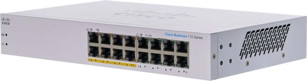 Switch CISCO CBS110 Unverwalteter 16-Port GE Switch