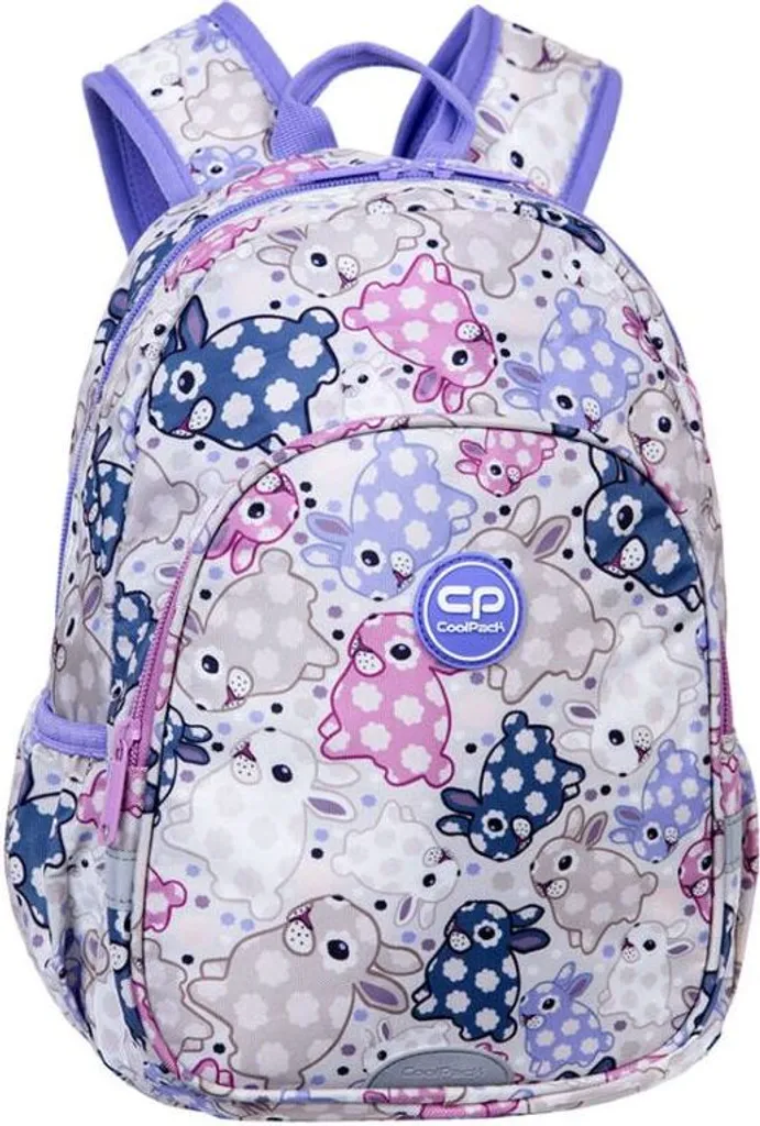 Zainetto Coniglietto Coolpack TOBY Bianco | Ideale per Scuola Infanzia