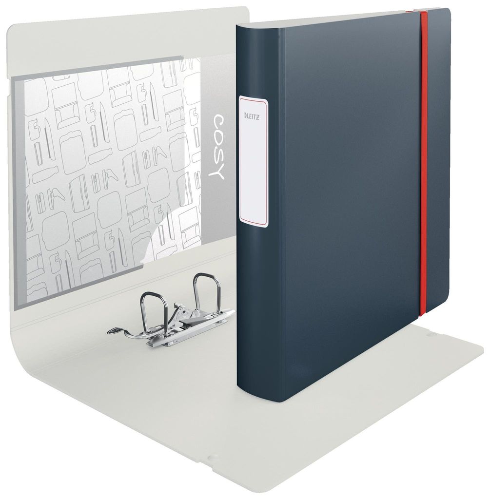 Leitz 10390089, A4, Hartschaumstoff, Schwarz, 350 Blätter, 80 g/m², 6,5 cm