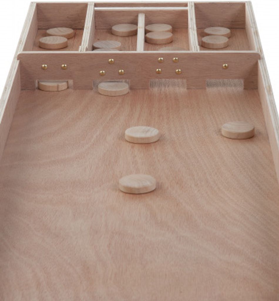 shuffleboard aus Holz 200 x 41 x 7,5 cm Holz 30 Scheiben Produktbild 12