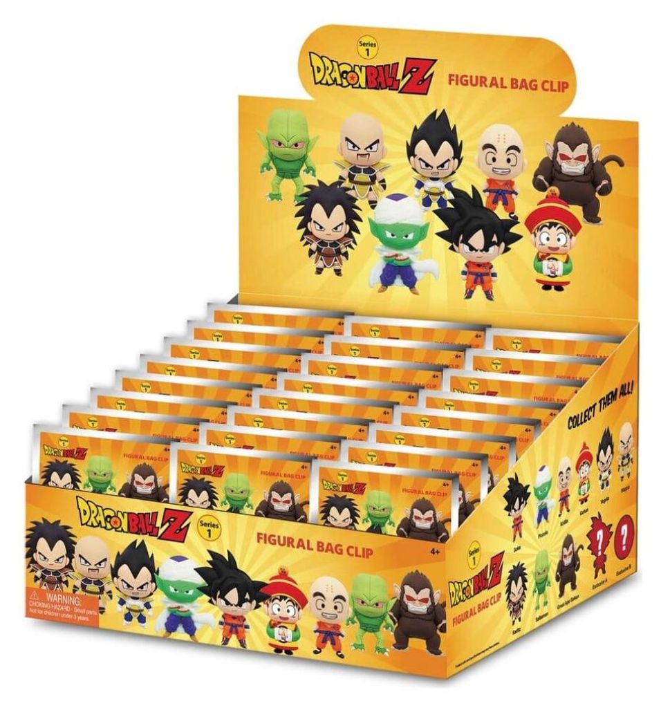 Dragon Ball Z: Set da esposizione (24 pezzi) di portachiavi Immagine del prodotto 