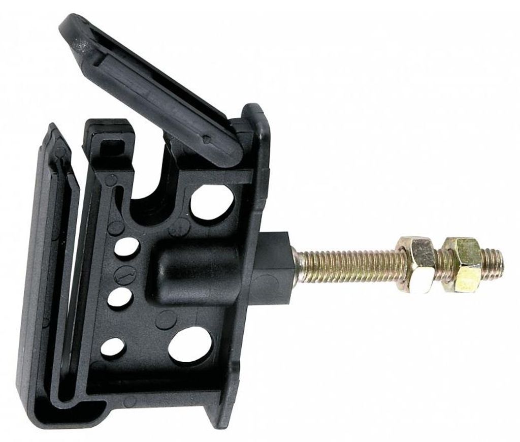 50 Stück Bandisolator für Weidezaunband bis 40 mm metrisches Gewinde 30 x 6 mm