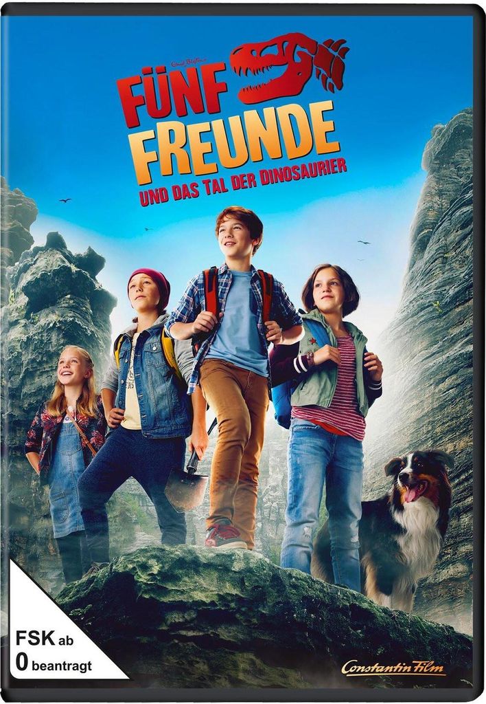 Fünf Freunde: Das Tal der Dinosaurier DVD, Abenteuerfilm