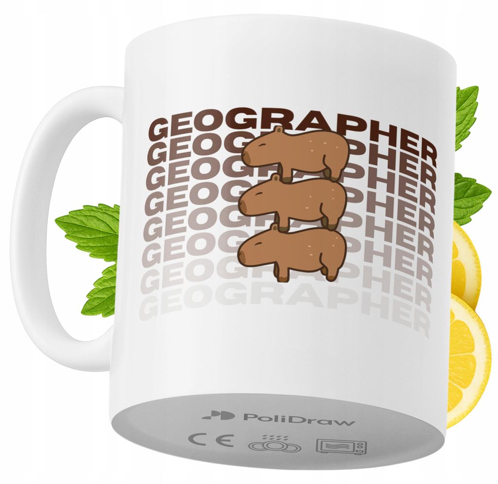 Lustige Tasse für Geographen - Kaffee- oder Teetasse mit witzigem Textdesign - ideal für Geburtstage, Namenstage, Feiertage und besondere Anläss...