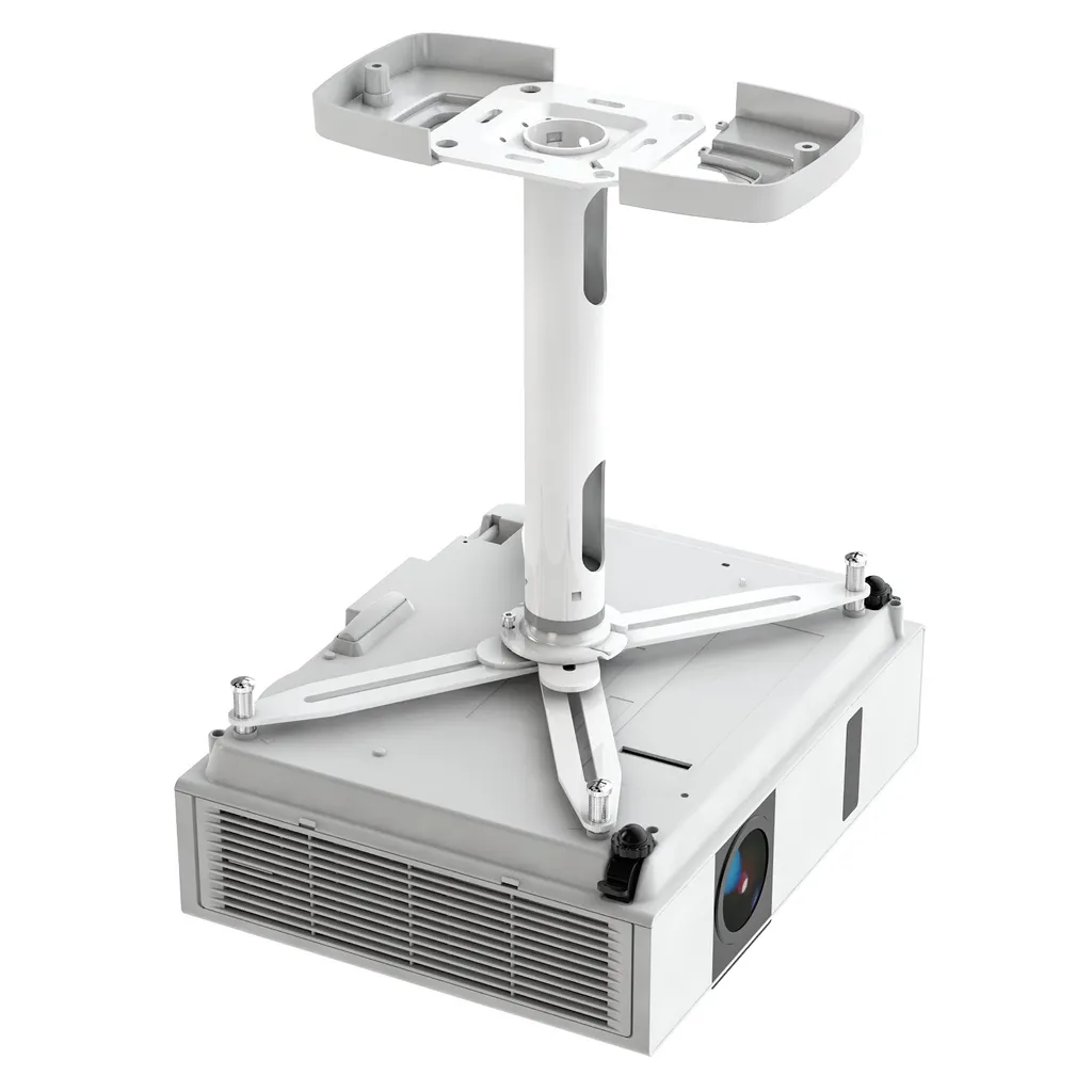 Support projecteur Kindermann 4000000031 blanc pour salle de réunion