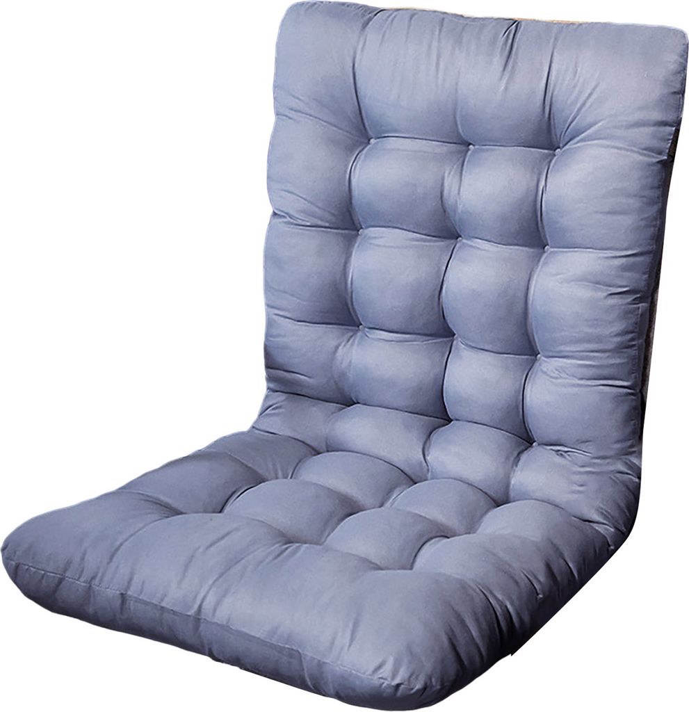 Liegekissen Lazy Indoor Chaise Lounger Rückenlehne Klappstuhlkissen Wasserdicht Dickes Druckentlastungskissen Sitzpolster für Autositz Wohnzimmer...
