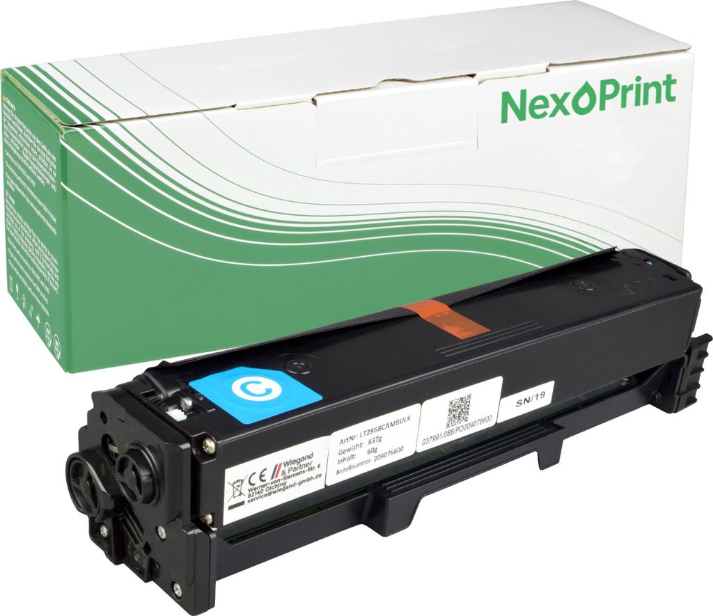 Toner kompatibel zu Lexmark C332HC0 Cyan MC 3326 i MC 3326 adwe C 3326 dw