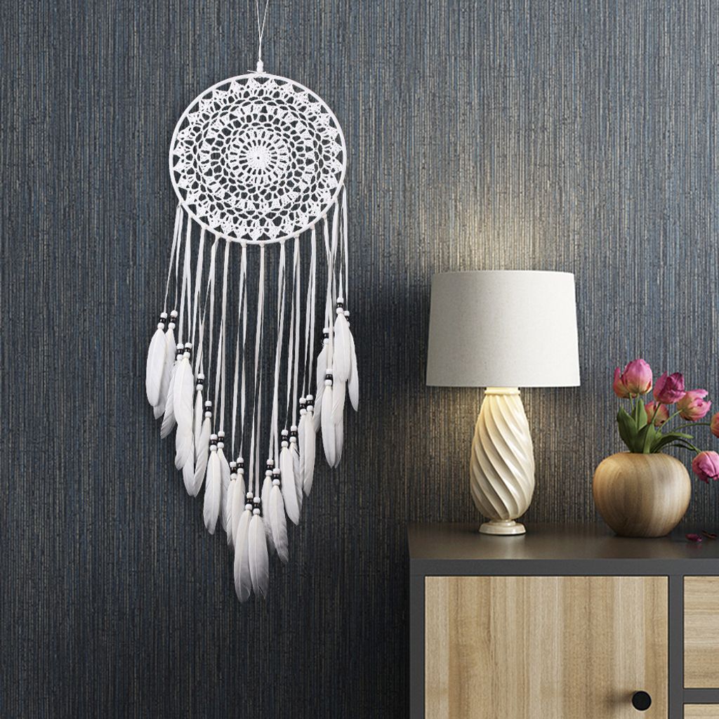 Handgemacht Kunst Traumfänger Haus Dekoration Wandbehang Produktbild 