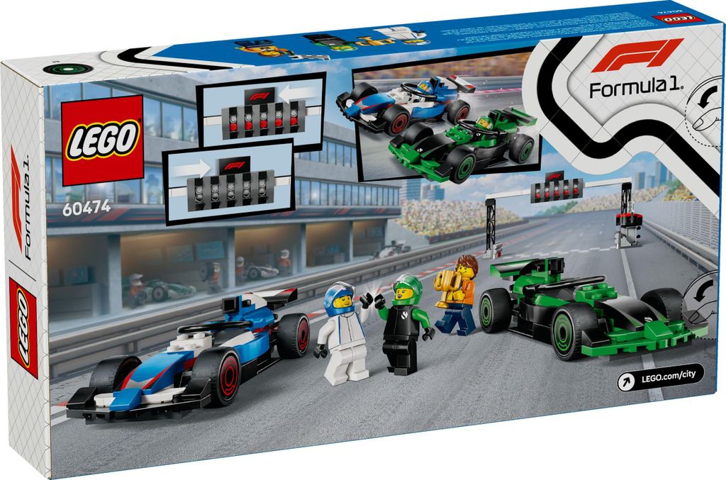 LEGO City Startovní rošt F1® se závodními vozy VCARB a Obrázek produktu 