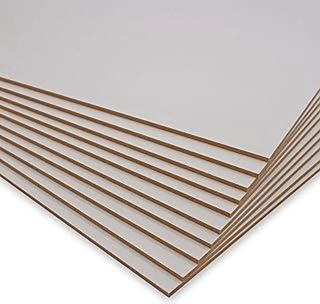MDF Bianco 60x40 3mm per Laser - Set 10 Pezzi Alta Precisione
