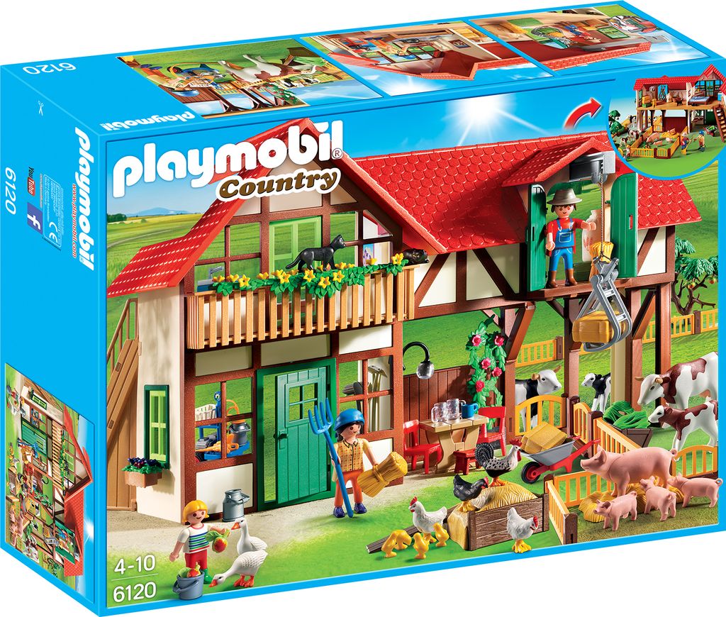 PLAYMOBIL 6120 Großer Bauernhof Produktbild 
