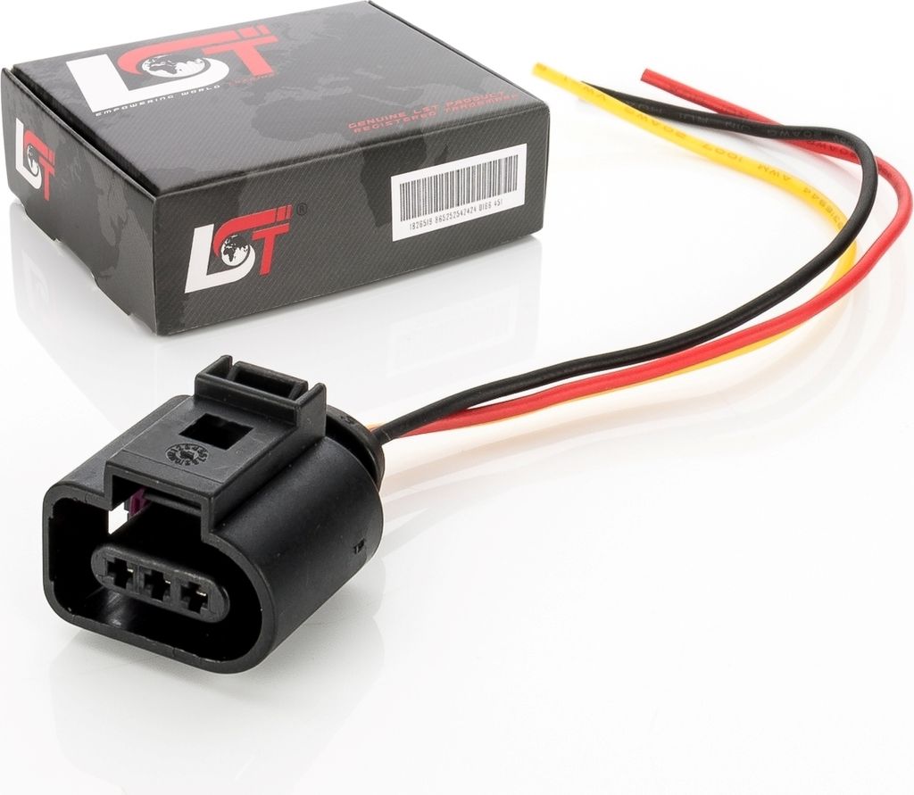 Stecker Steckverbinder Reparatur Kabelbaum Buchse 3-polig weiblich für VW