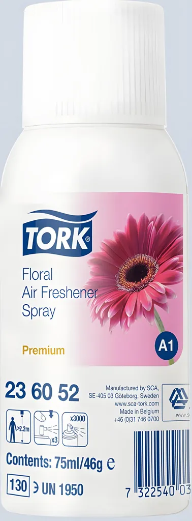 Stock Tork 236052 Spray Deodorante Floreale 75ml | Ricarica A1