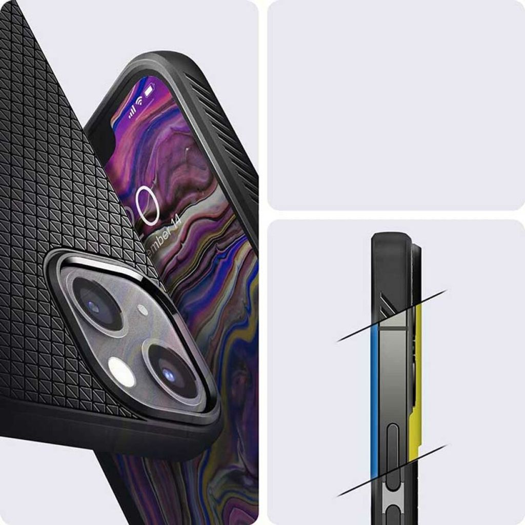 Spigen LIQUID AIR IPHONE 13 MATTSCHWARZ Kaufland.cz