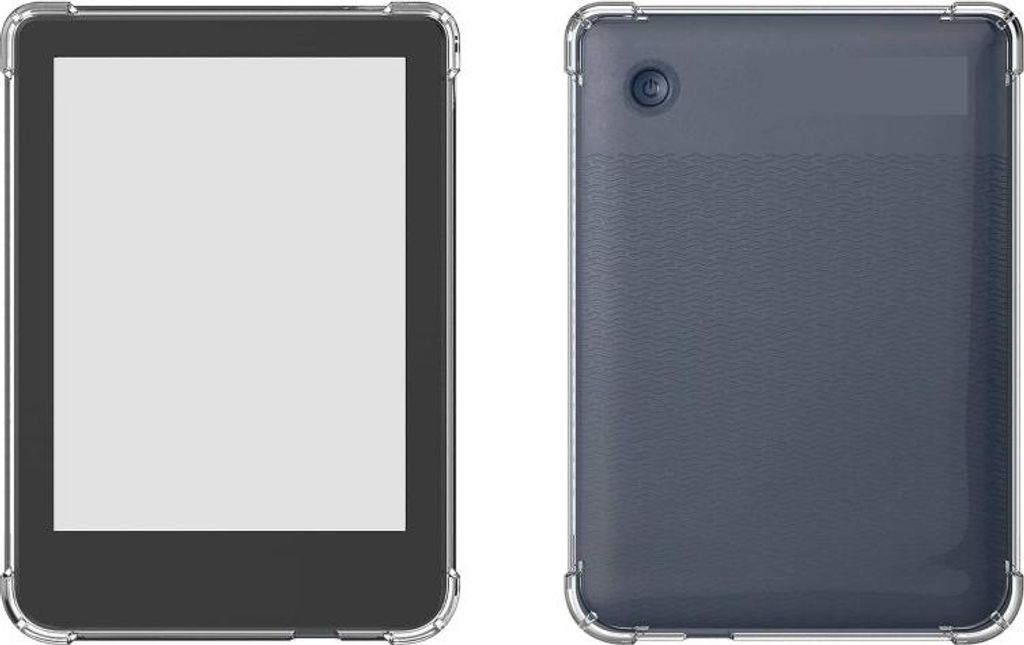 Dutch Shield - TPU Case Hülle für das Tolino Shine Ebook - Klapphülle Ereader Schutzhülle Cover transparent