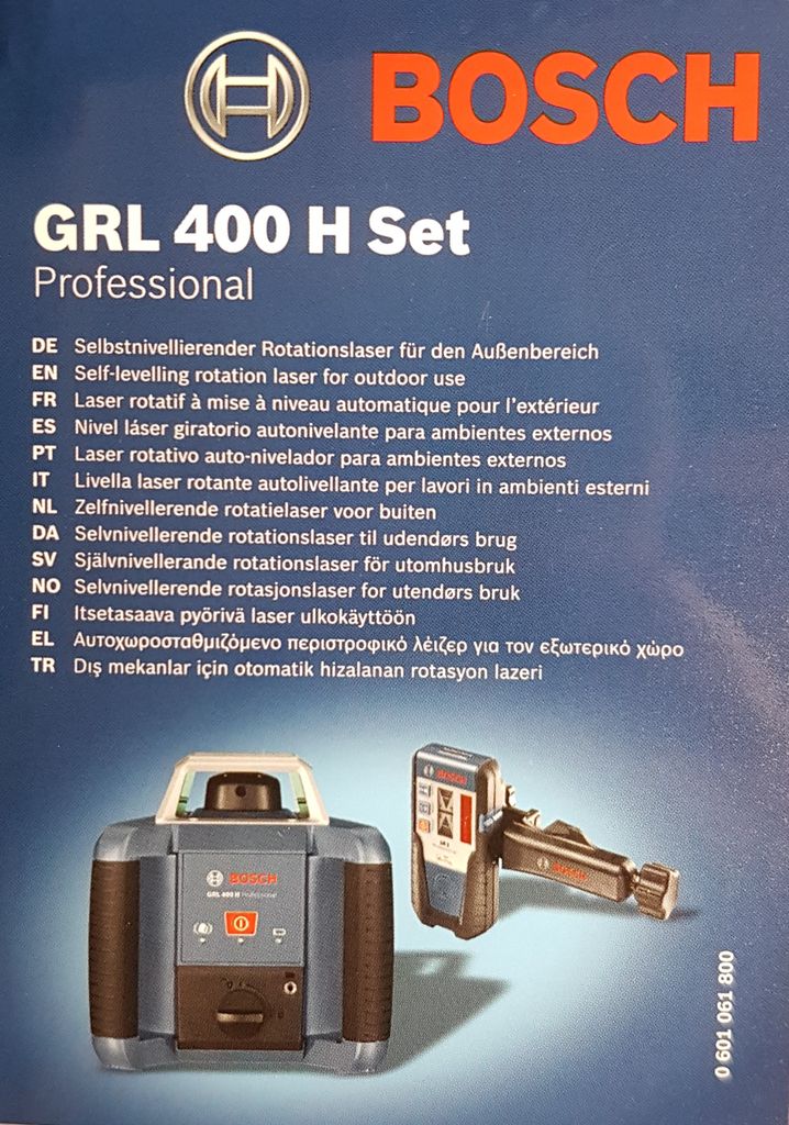 Laser rotatif GRL 400 H Bosch Image du produit 