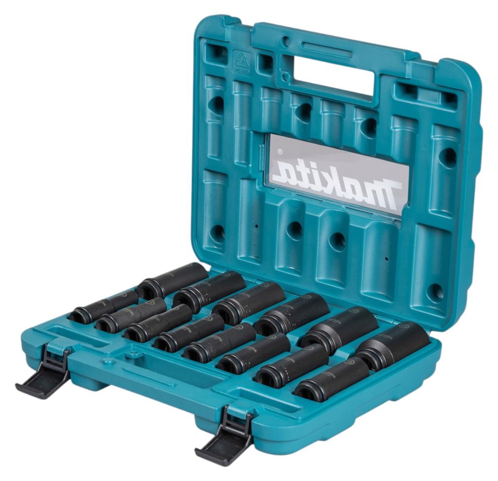 Makita zestaw kluczy nasadowych 10 - 32 mm 1/2" 14 szt. + Zdjęcie produktu 