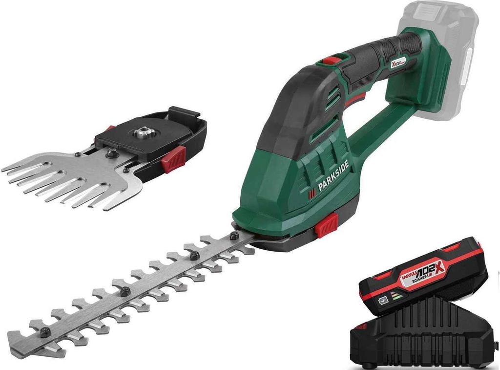 PARKSIDE 20V Akku-Gras- und Strauchschere PAGS 20-Li mit Produktbild 