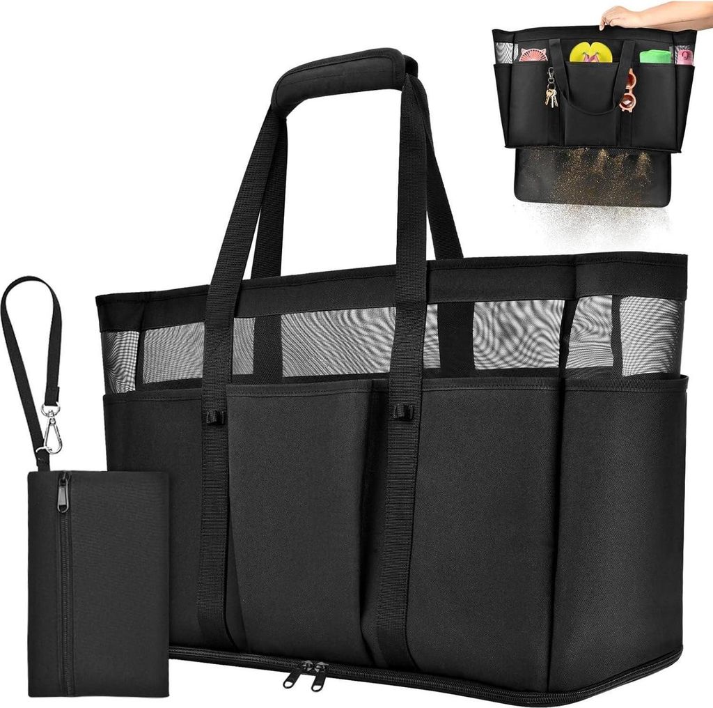 VOBUKE Strandtasche XXL Wasserdicht Schwimmbadtasche 45L Produktbild 
