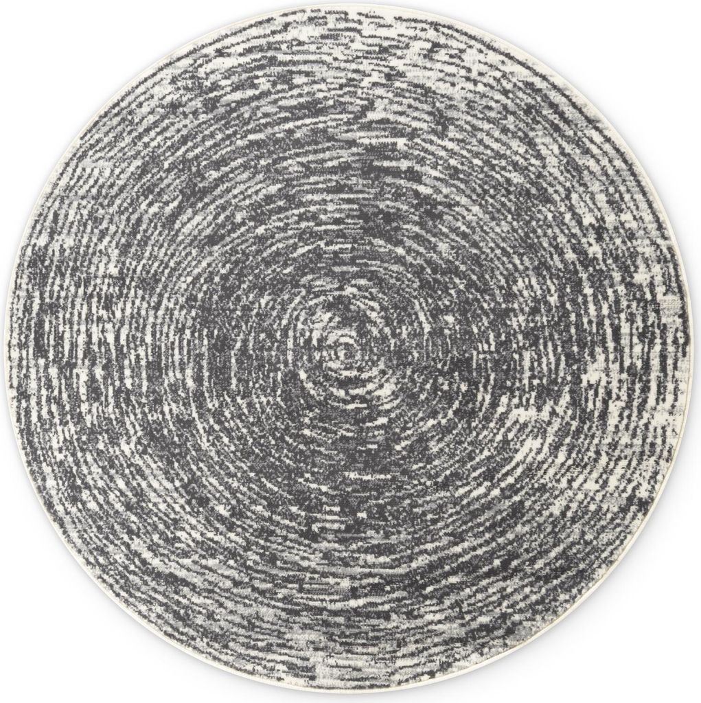 Hanse Home Gloria Kurzflor Teppich Rund Cavallo Creme Grau Produktbild 
