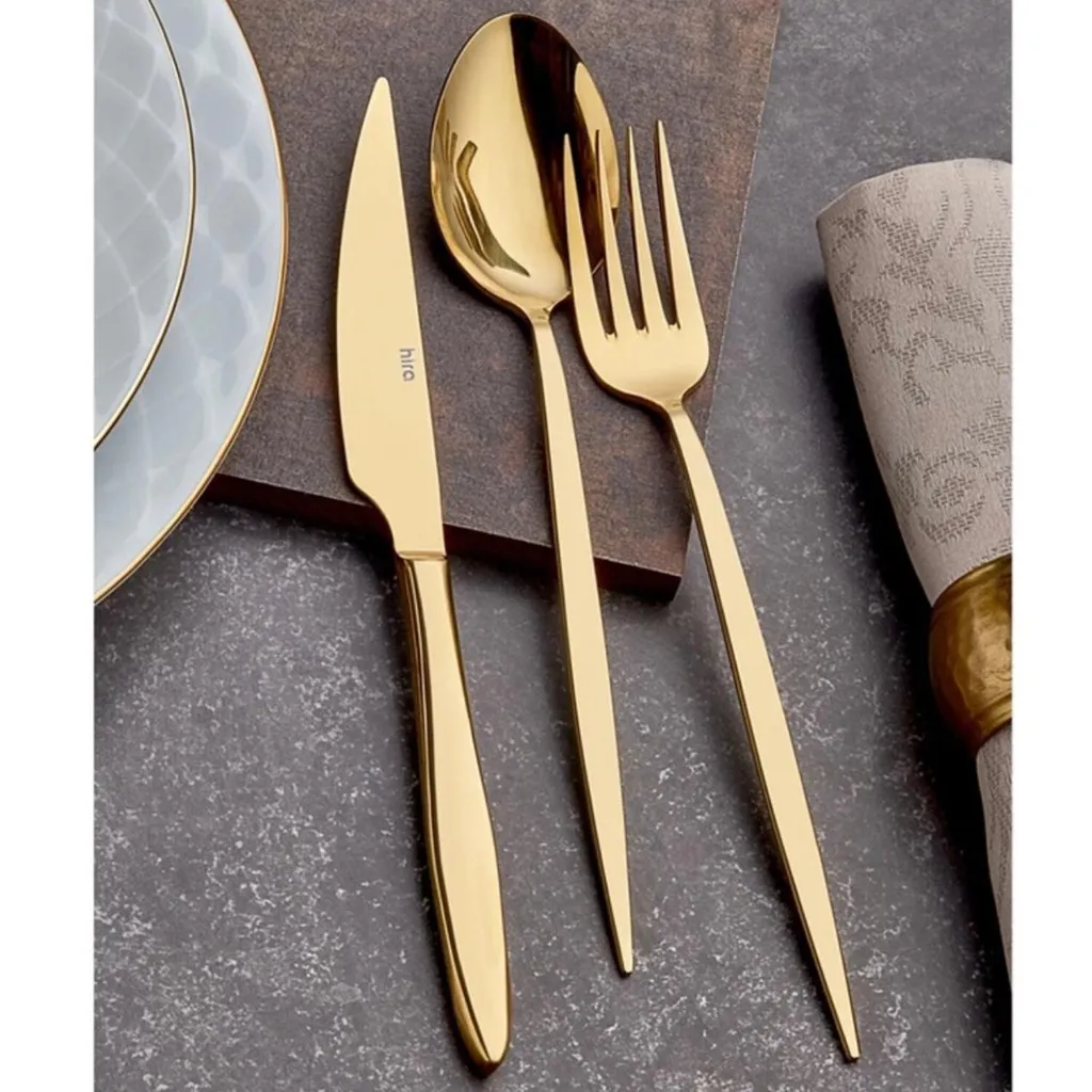 Offerta Set 36 Posate Oro Acciaio Inossidabile 18/10 per Casa