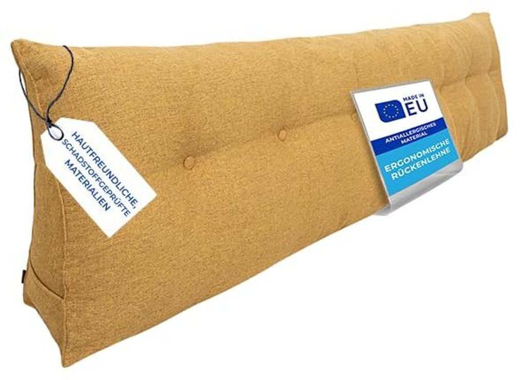 Pillows24 - Rückenkissen für Bett & Sofa mit abnehmbarem, Produktbild 