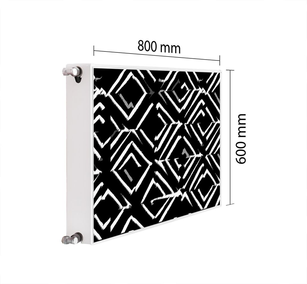 Magnet Heizkörperverkleidung Heizkörperabdeckung 80x60 MUSTER