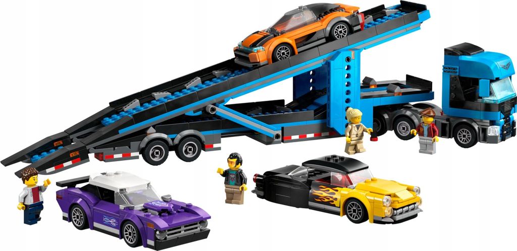 LEGO City Kamion pro přepravu aut se sporťáky, Sada na Obrázek produktu 