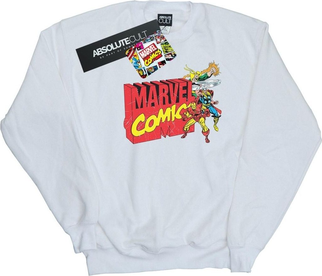 Marvel Comics - Sweatshirt für Damen BI25598 (M) (Weiß)