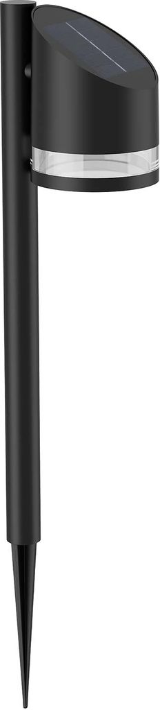 Philips Outdoor Solar Fyve Sockelleuchte Tageslichtsensor sw