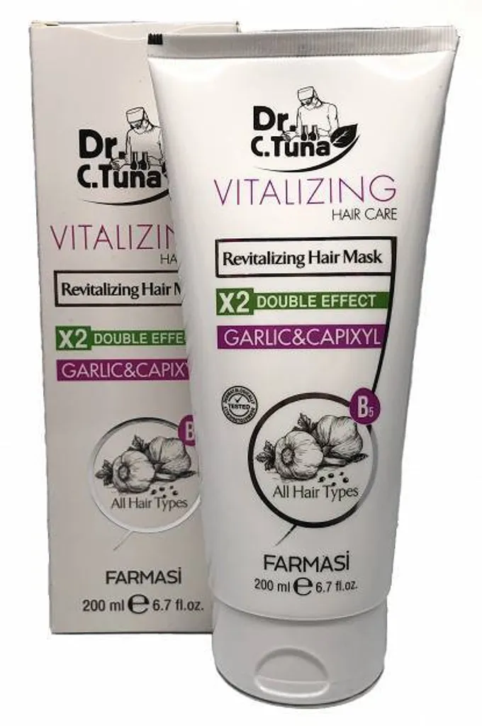 Trattamento Rivitalizzante Dr. C. Tuna Aglio 200ml - Qualità Professionale