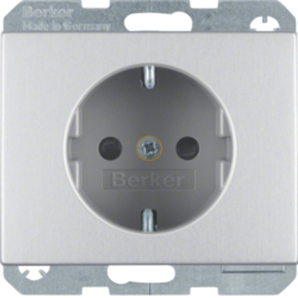 Berker 41357003 SCHUKO-Steckdose K.5 Alu