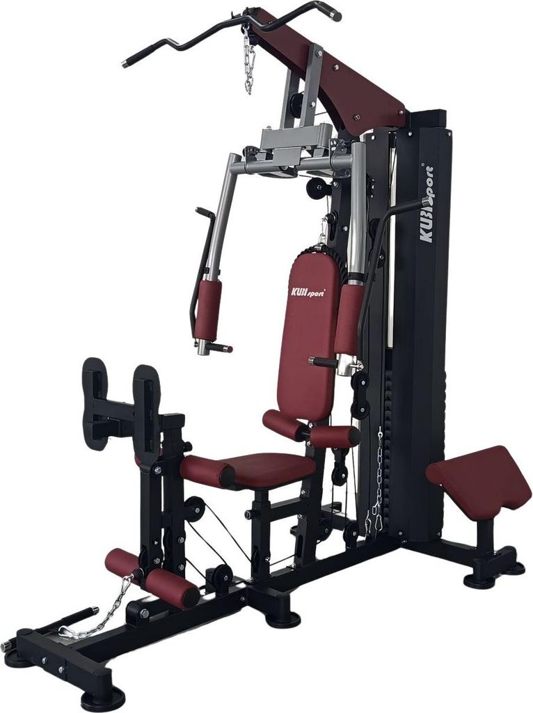 Trizeps-Seil und Beinpresse Turm mit 81 kg Gewichte HG4500K