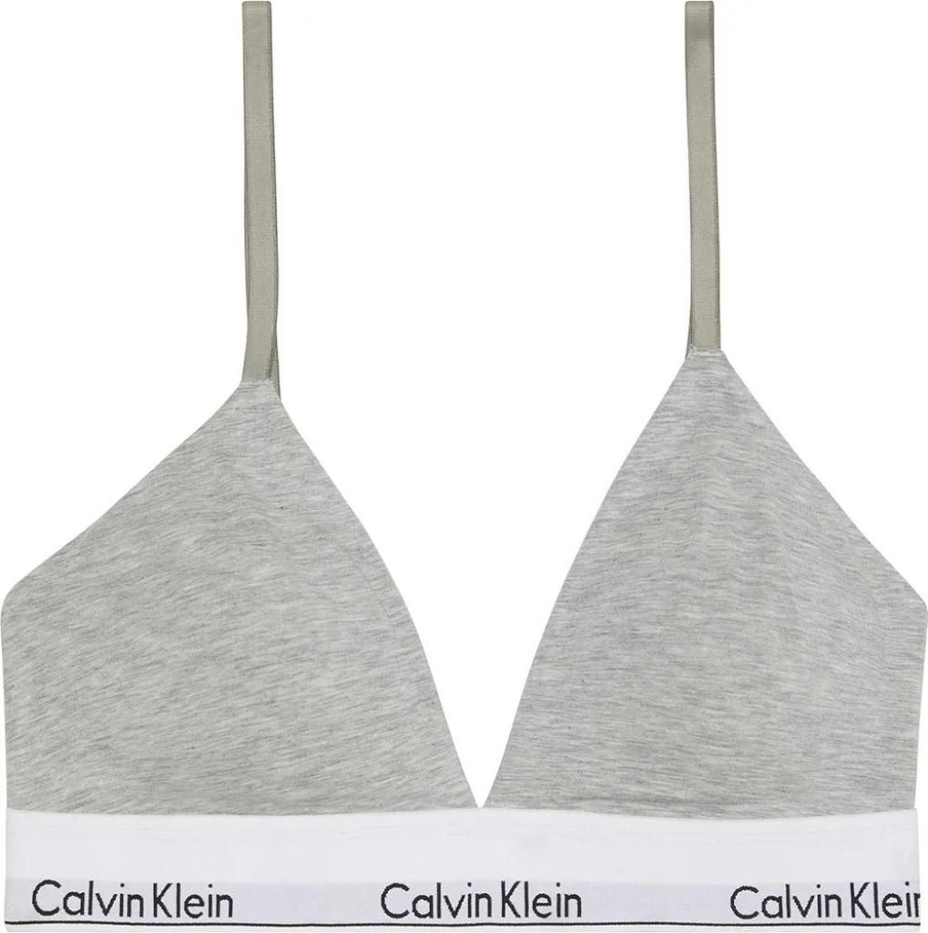 CALVIN KLEIN LIGHTLY LINED TRIANGLE Grau