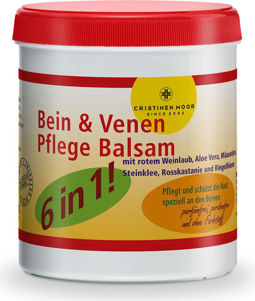 CristinenMoor Balsam do pielęgnacji nóg i żył 500 ml I na Zdjęcie produktu 