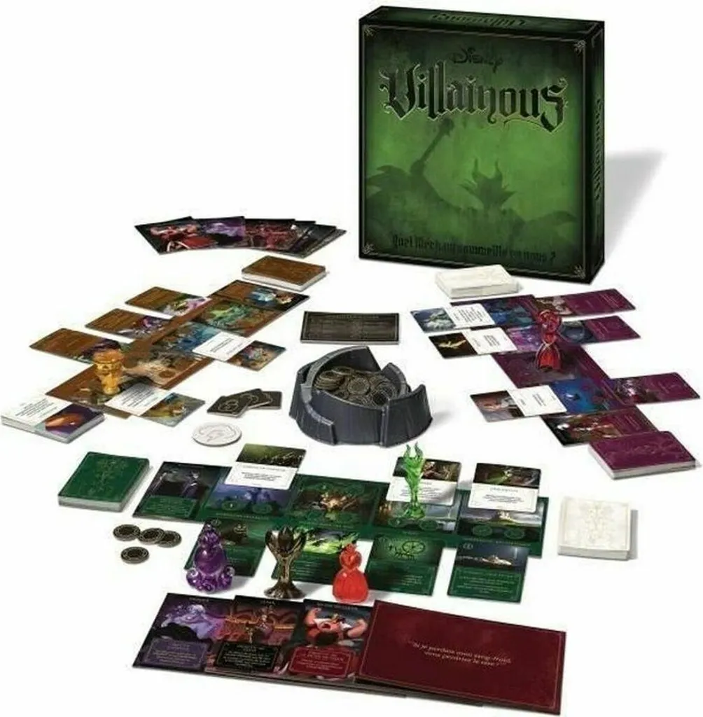 Villainous Ravensburger : Jeu de Plateau Stratégique Disney pour Adultes