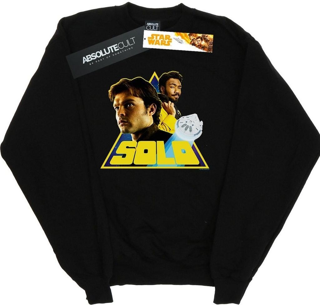 Star Wars - "Solo" Sweatshirt für Herren BI44462 (5XL) (Schwarz)