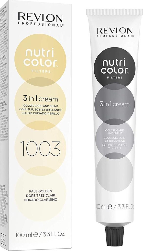 Revlon Haarfarbe Nutri Color Filters 3 in 1 Cream 1003 Pale Produktbild 