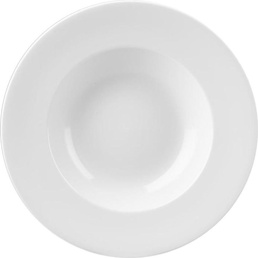 Churchill Weißes Profilbreitteller Große 10.90" (12 Stück)