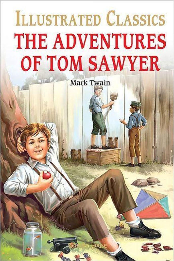 The Adventures of Tom Sawyer: Illustrated Abridged Children Classic English Novel with Review Quest