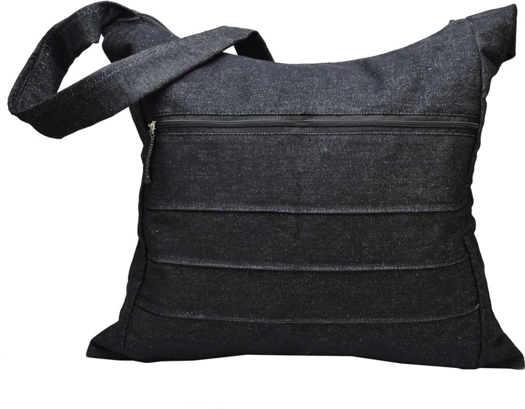 flevado Indische Yogi Handtasche Jeansoptik Freizeittasche Produktbild 