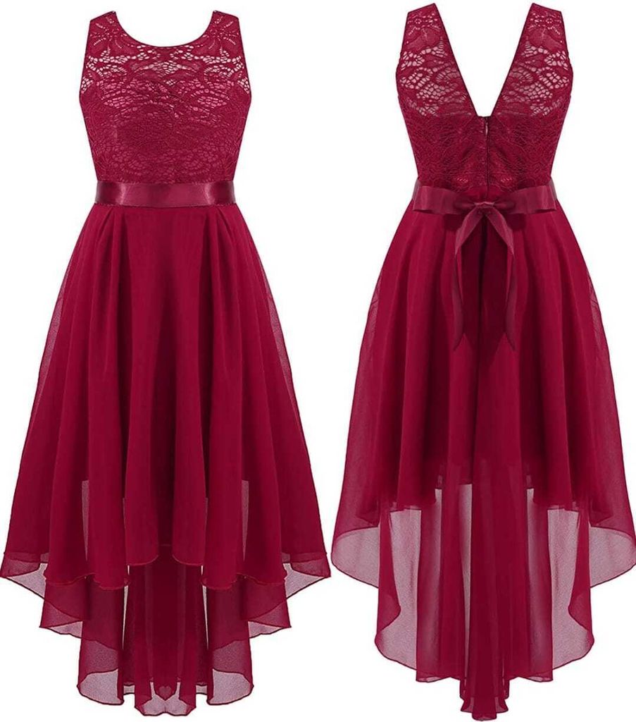 Wunderschönes festliches Spitzenkleid für Mädchen – Perfekt Produktbild 3